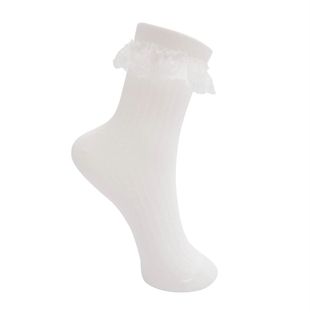 Black colour - BCMILDRED sock with lace